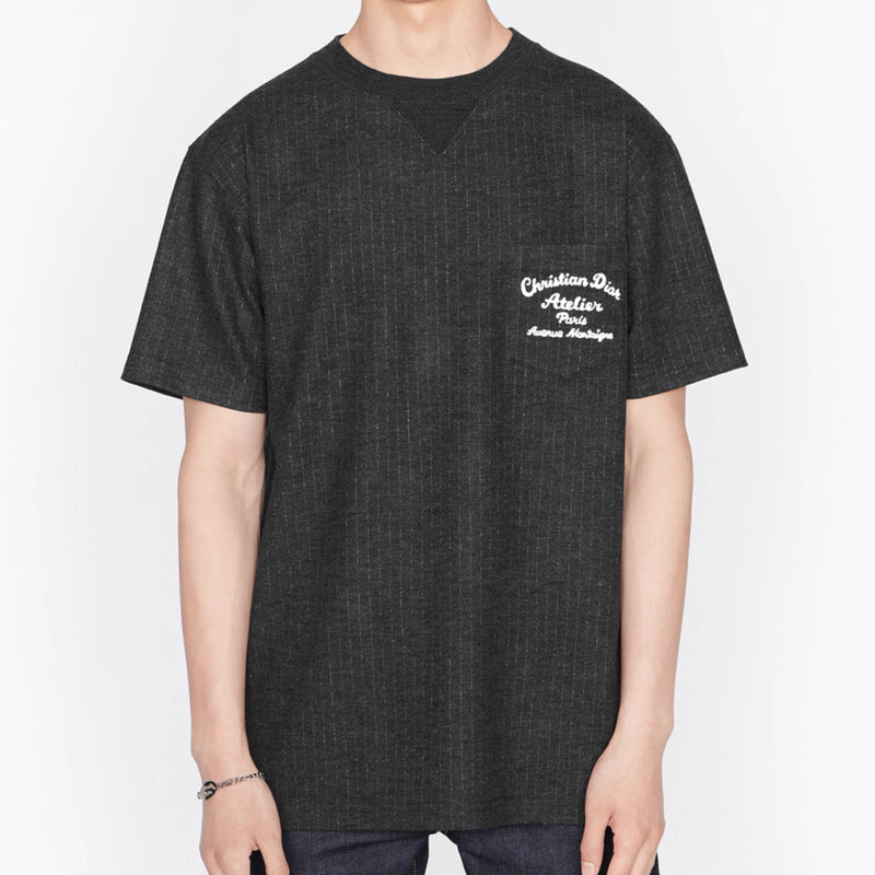 DIOR CHRISTIAN DIOR ATELIER T-SHIRT 213J637A0739_C870 – BORDER-GARA