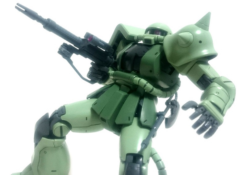 バンダイ MG MS-06J ザクⅡ Ver2.0 レビュー