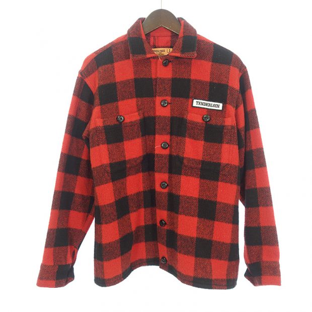 テンダーロイン/TENDERLOIN 04AW T-BUFFALO JKT バッファローシャツ