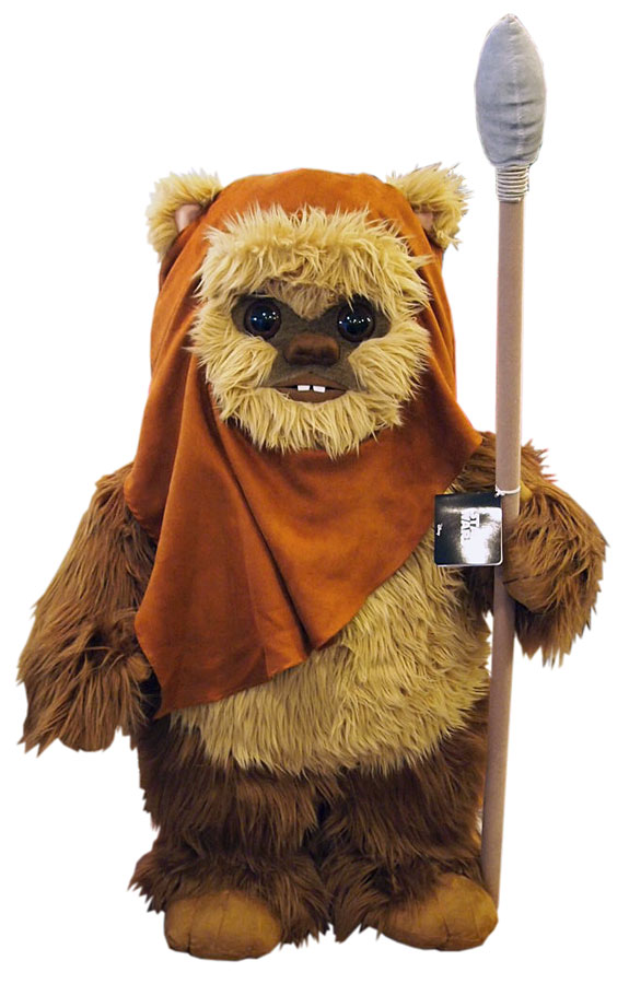 スターウォーズ/イウォーク族ライフサイズと1/2サイズウィケットとR2