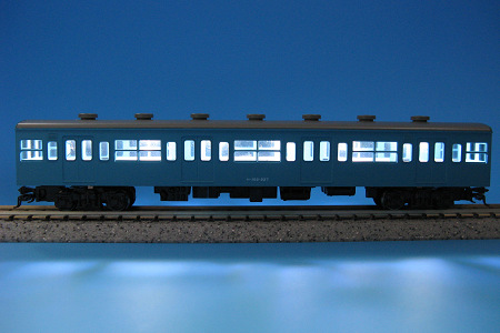 KATO 通勤電車103系 KOKUDEN の室内灯点灯化 - にゃいっちぃと電車の
