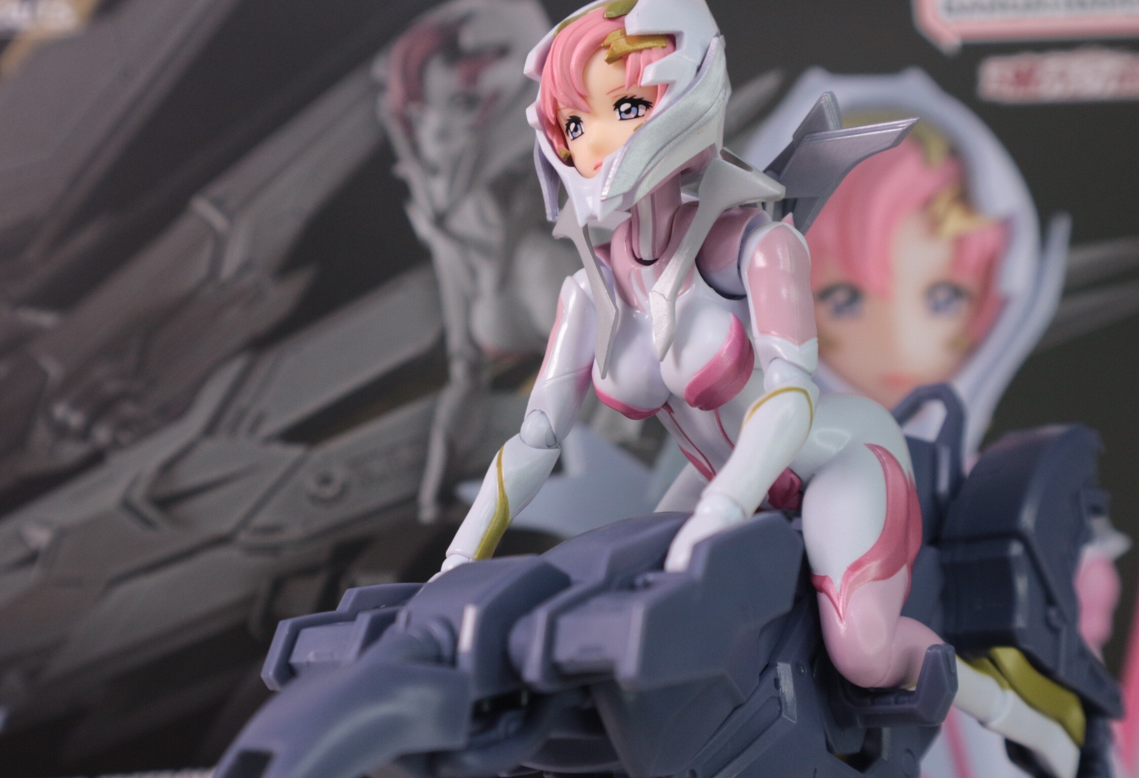 S.H.Figuretsラクス・クライン(パイロットスーツVer.)ライドオン再現