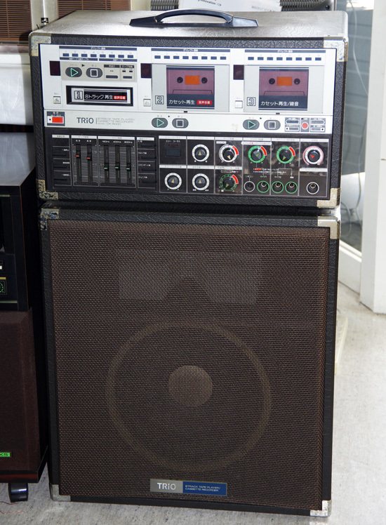 ◇一世を風靡した8トラカラオケシステム「TRiO OK-5000」の修復修理