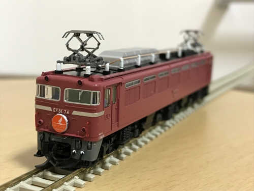 3066-1 EF81一般色の入線整備 (3) - 入線車両