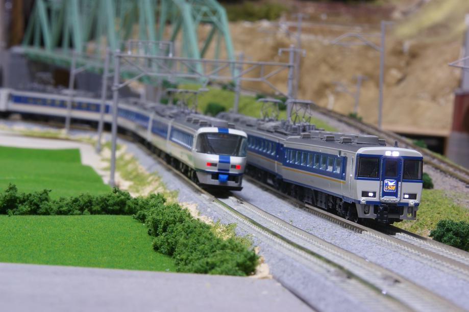 JR485系 しらさぎ Y02＆Y13（通称「あおさぎ」） - ビスタ