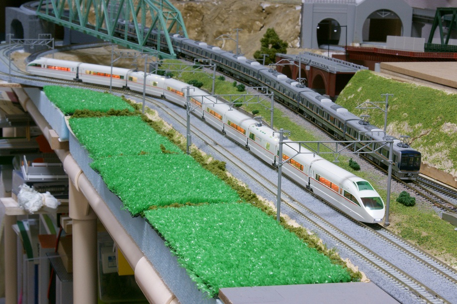 鉄道模型】小田急50000系VSE 室内灯装備 - ビスタ模型鉄道（エヌゲージ