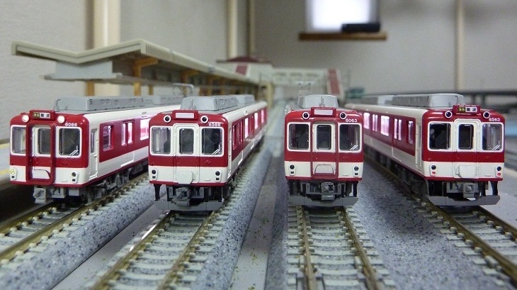 鉄道模型】近鉄8000系 新塗装（裾あり） 整備完了！！ - ビスタ模型