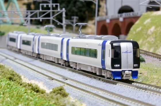 グリーンマックス 4051 名鉄空港特急ミュースカイ 入線 - ビスタ模型