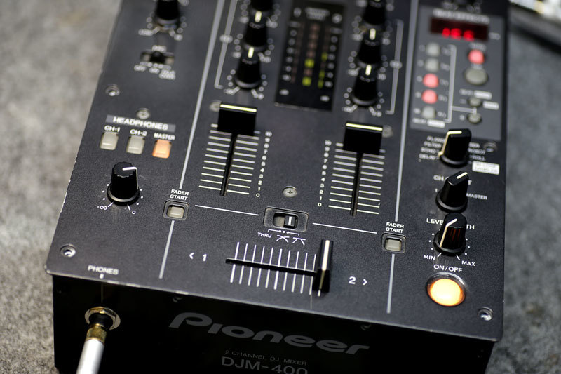 Pioneer DJM-400 - ヘッドフォンジャック交換