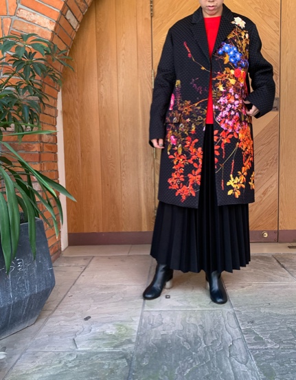 DRIES VAN NOTEN フラワープリントコート | COLDBECK WOMEN BLOG