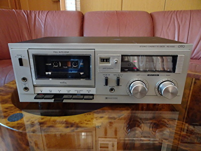 三洋電機 OTTO ステレオ・カセットデッキ RD1000 1979年頃 | 浪漫紀行