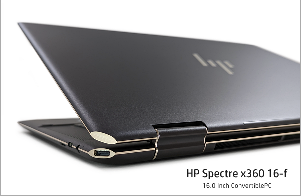 実機レビュー】HP Spectre x360 16-f（Core i7-1260P、インテル Arc