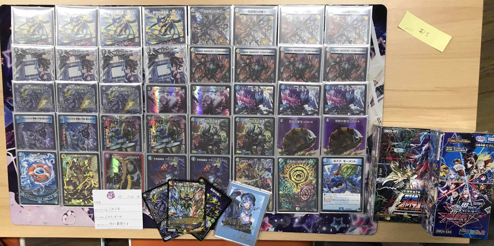 デュエマ オリジナルCS】「第76回 DMまめすけ杯(2025/11/23)」結果