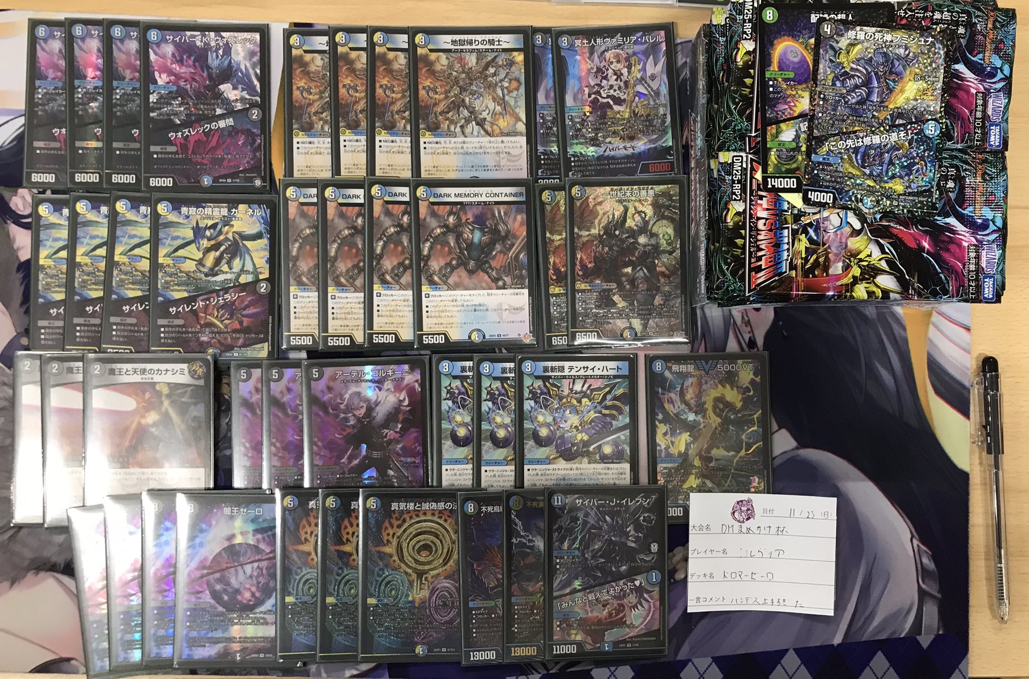 デュエマ オリジナルCS】「第76回 DMまめすけ杯(2025/11/23)」結果