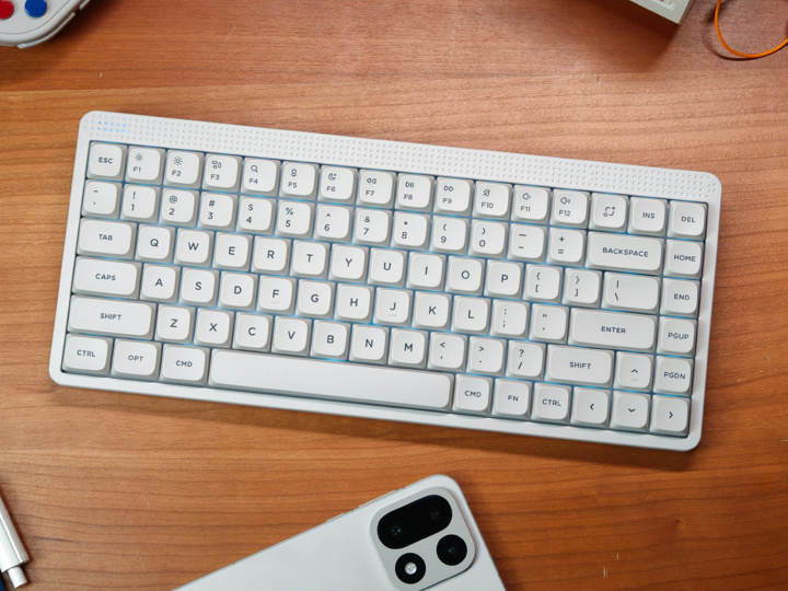 NuPhy、ロープロファイル＆レトロデザインでワイヤレスの75