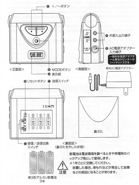 電波時計の助っ人、電波時計用ブースター（その2） - レビューマジック