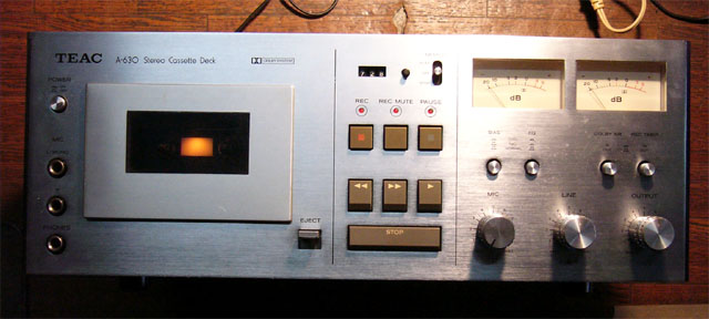 TEAC A-630 | 電気的懐古趣味