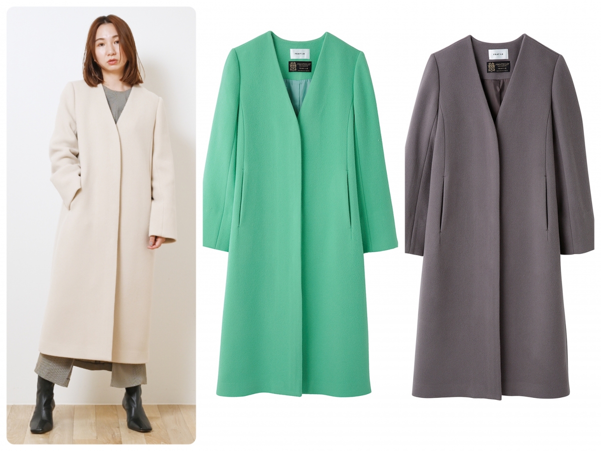 新作！MANTECOノーカラーコート | FRAY I.D | ショップブログ | 渋谷