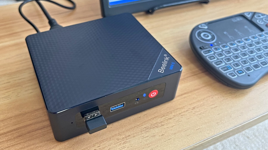 自宅サーバー用にIntel N100のミニPC Beelink Mini S12 Proを購入した