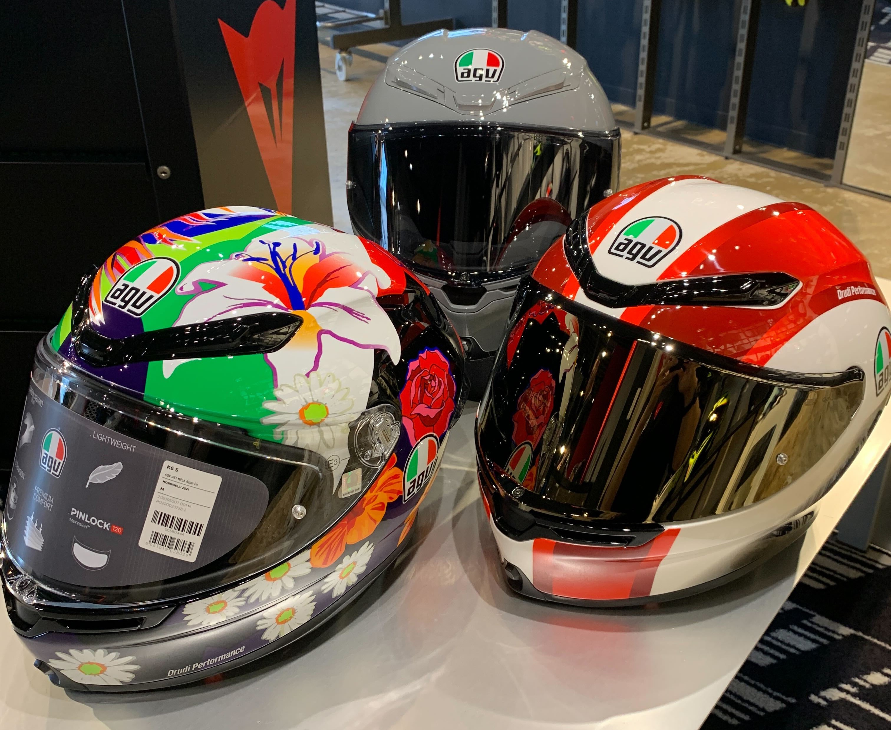AGV【K6】が『K6S』へ！進化を遂げた『K6S』のご紹介です
