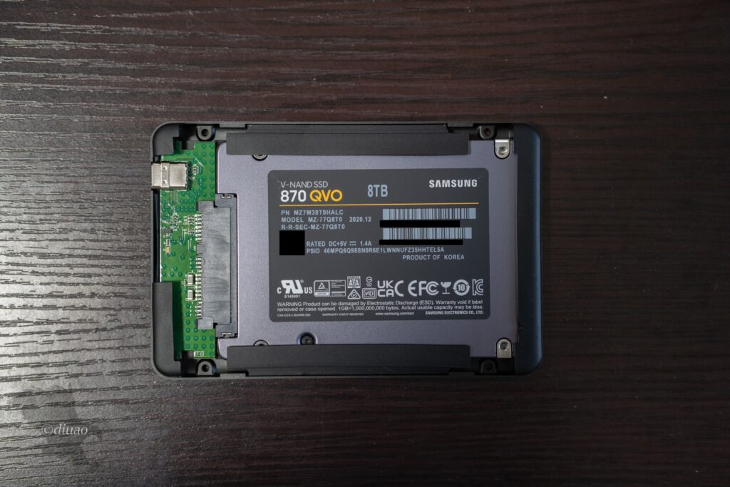 870QVO】大容量8TBのSSDを外付け化しました【SAMSUNG】 | diuao Blog