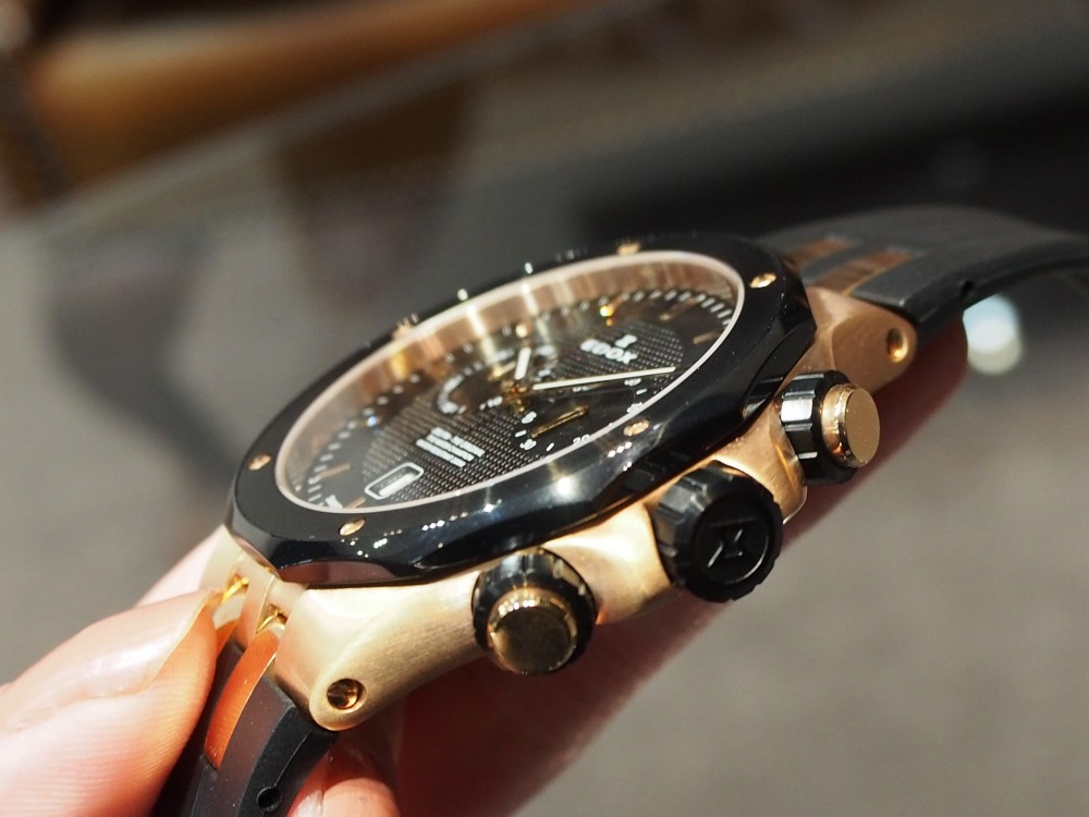 エドックス】隠れたダイバーズウォッチ！！イルカの刻印入りのオシャレ