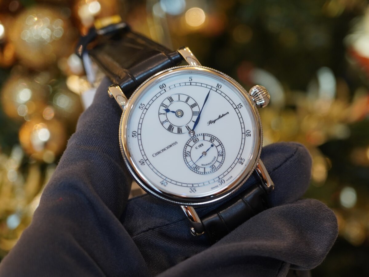 クロノスイス 創業40周年を記念した初の日本限定モデル レギュレーター