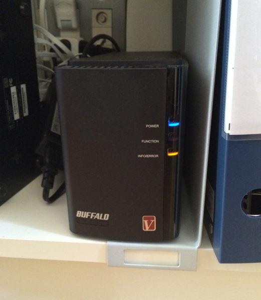 NAS（LS-WVLシリーズ）がディスクエラーでついにシャットダウンした