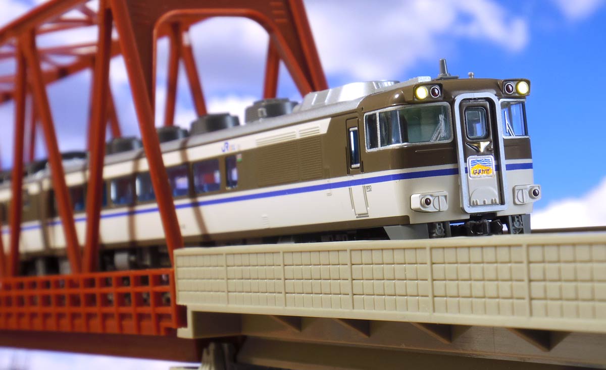 いぶし銀のディーゼル特急、KATOキハ181系『はまかぜ』をゲット!(10