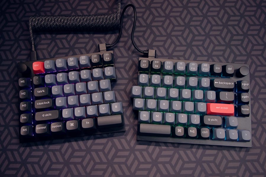 Keychron Q11 動画レビュー！体の負担が超軽くなる？分割キーボード