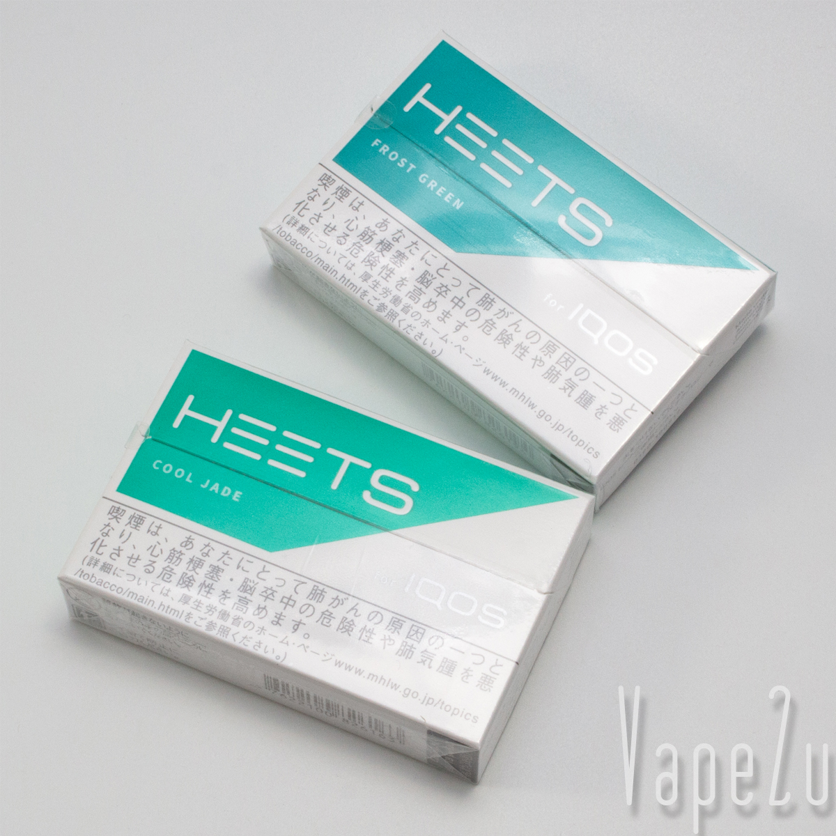iQOS (アイコス) HEETS 新フレーバー COOL JADE / FROST GREEN 吸って
