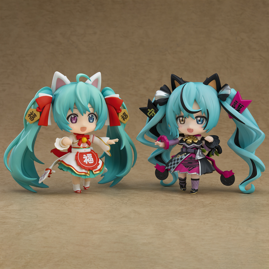 ねんどろいど 初音ミク 黒招きミクVer.」が好評予約受付中