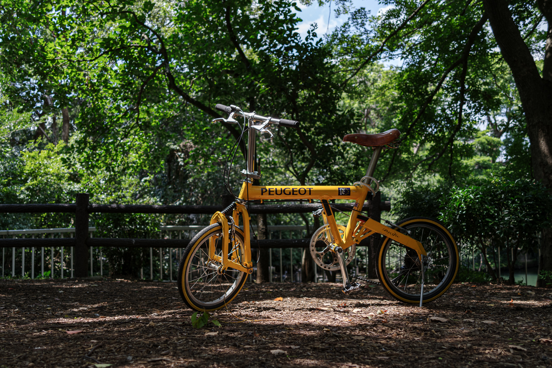 20年もののミニベロ PEUGEOT Pacific-18 に久しぶりに乗ってみた – 酔