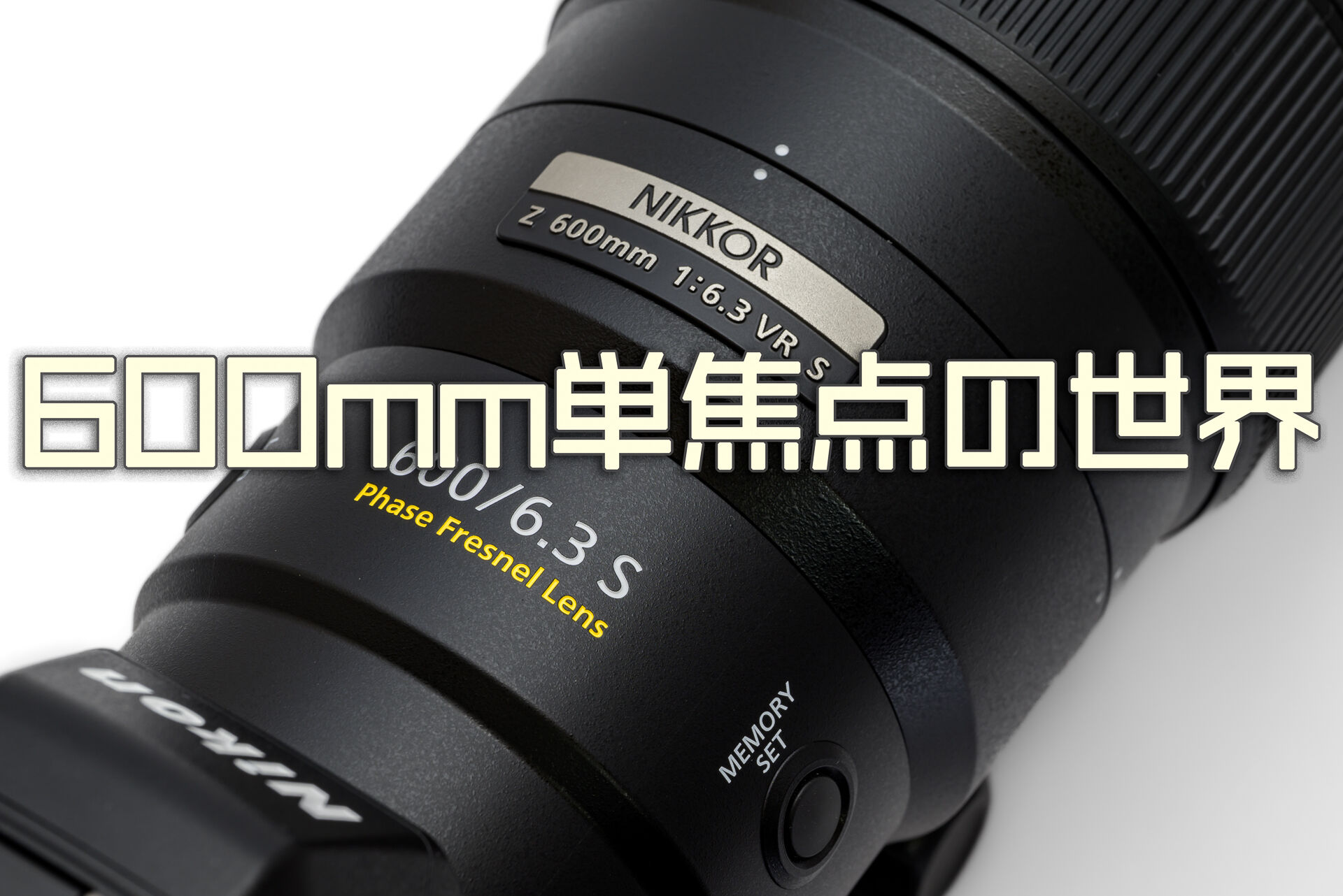 初めての超望遠単焦点レンズ！NIKKOR Z 600mm f/6.3 VR S を買って
