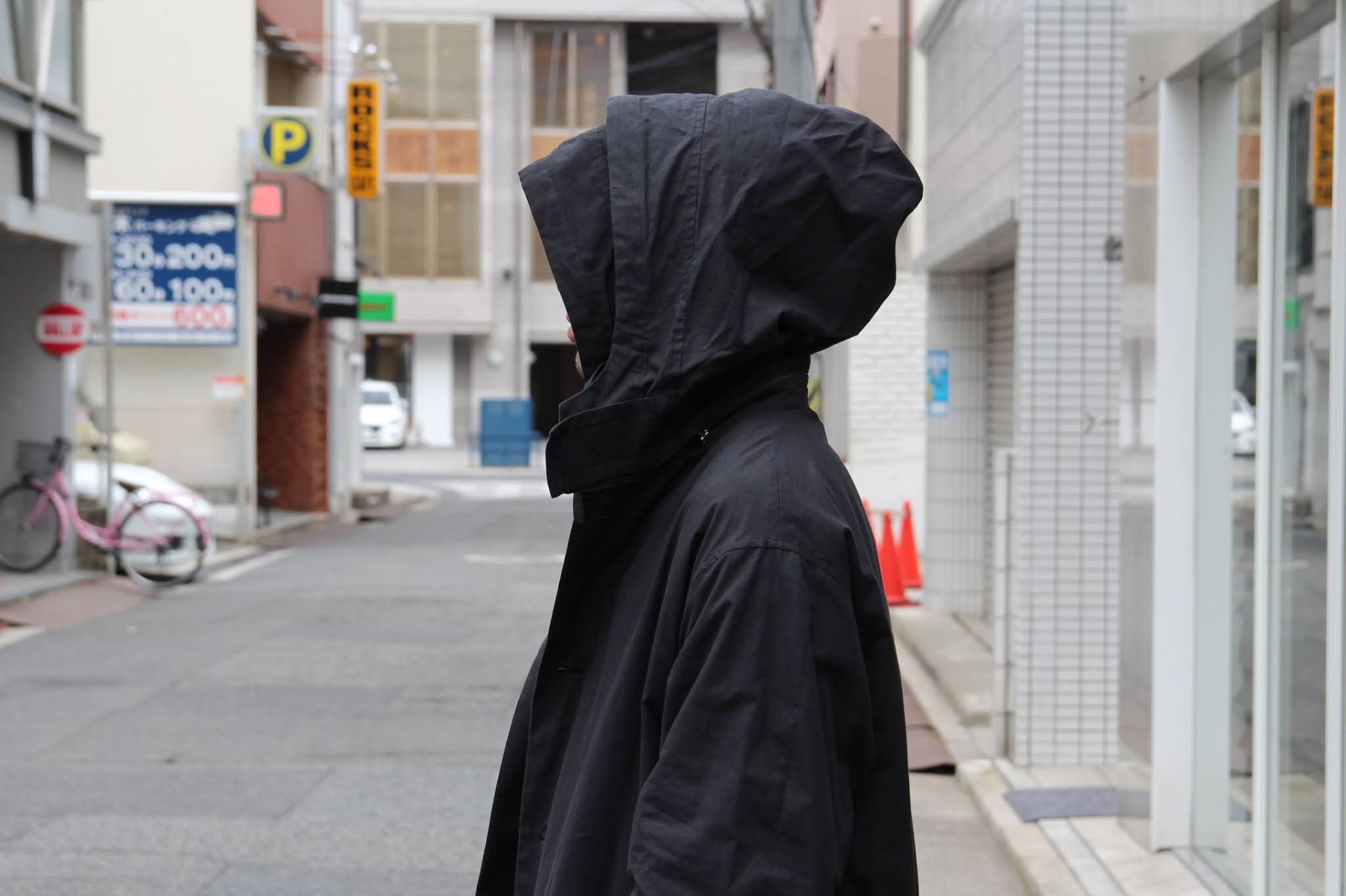 stein / シュタイン 「OVERSIZED LAYERED HOODED COAT」 - input staff