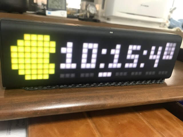 LaMetric Time（Wifi時計）の使用事例！ IFTTTを使えばさらに便利な