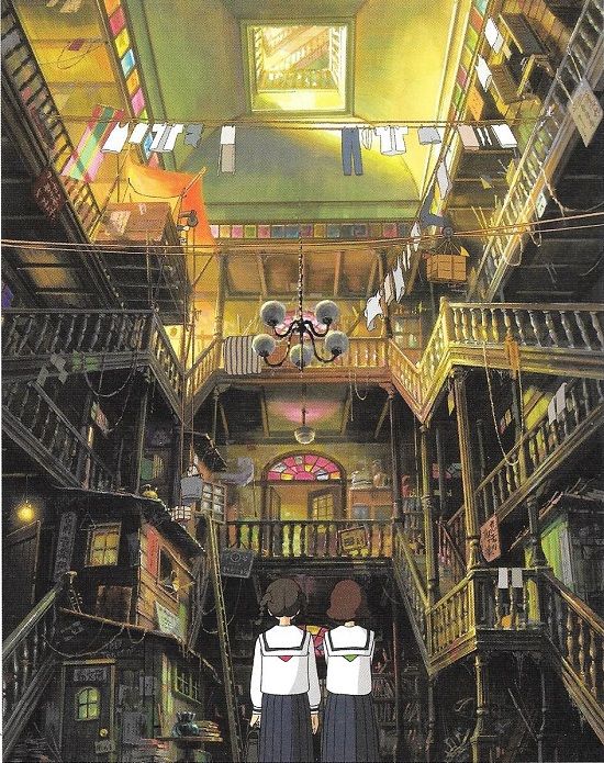 空中庭園と幻の飛行船: 『コクリコ坂から』 図解！“魔窟”カルチェ