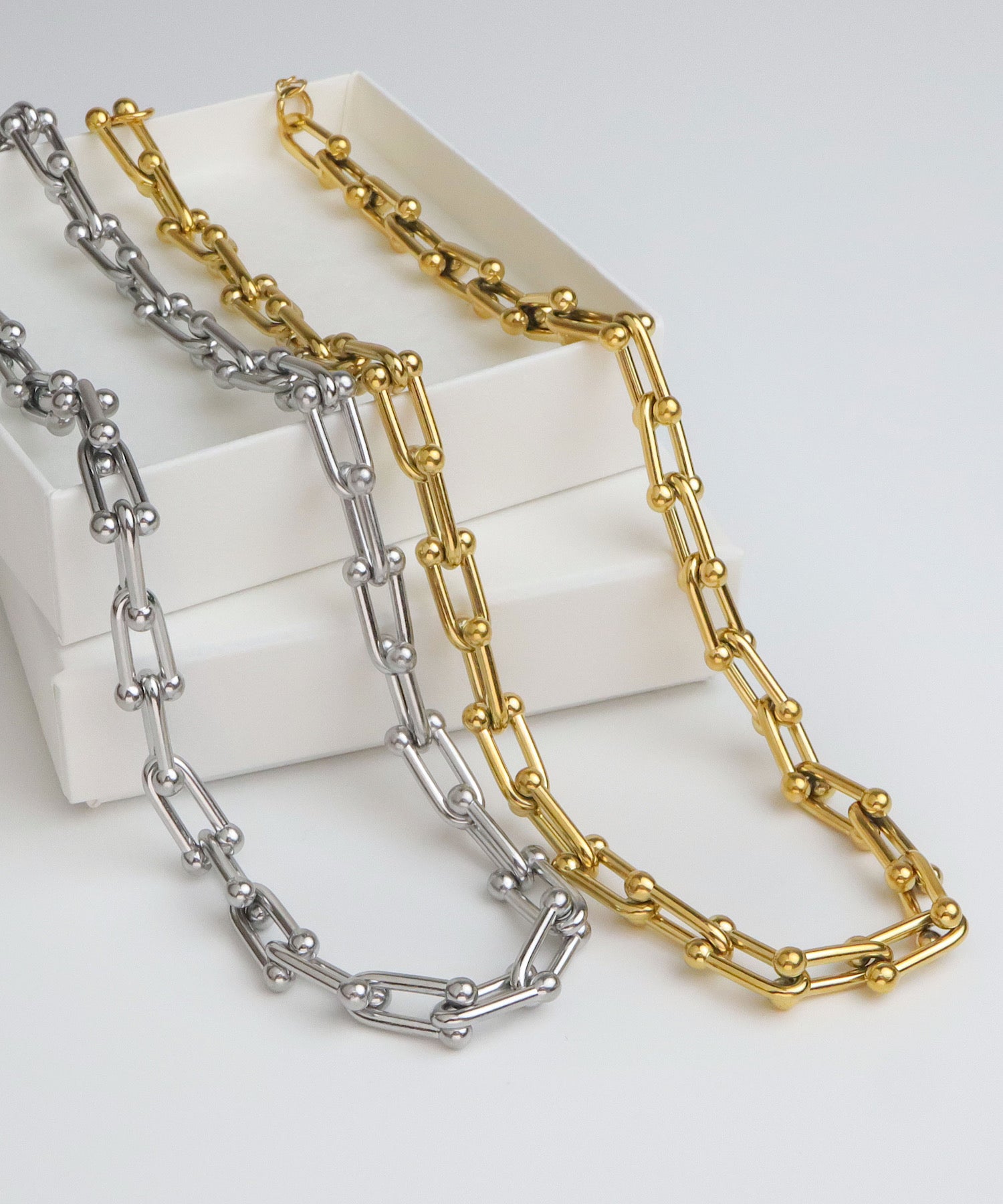 blackdia ocean ホースシュー チェーンネックレス