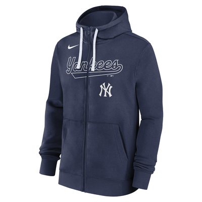 Nike Sweatshirt Men's MLB Club Slack Fleece Hood New York Yankees