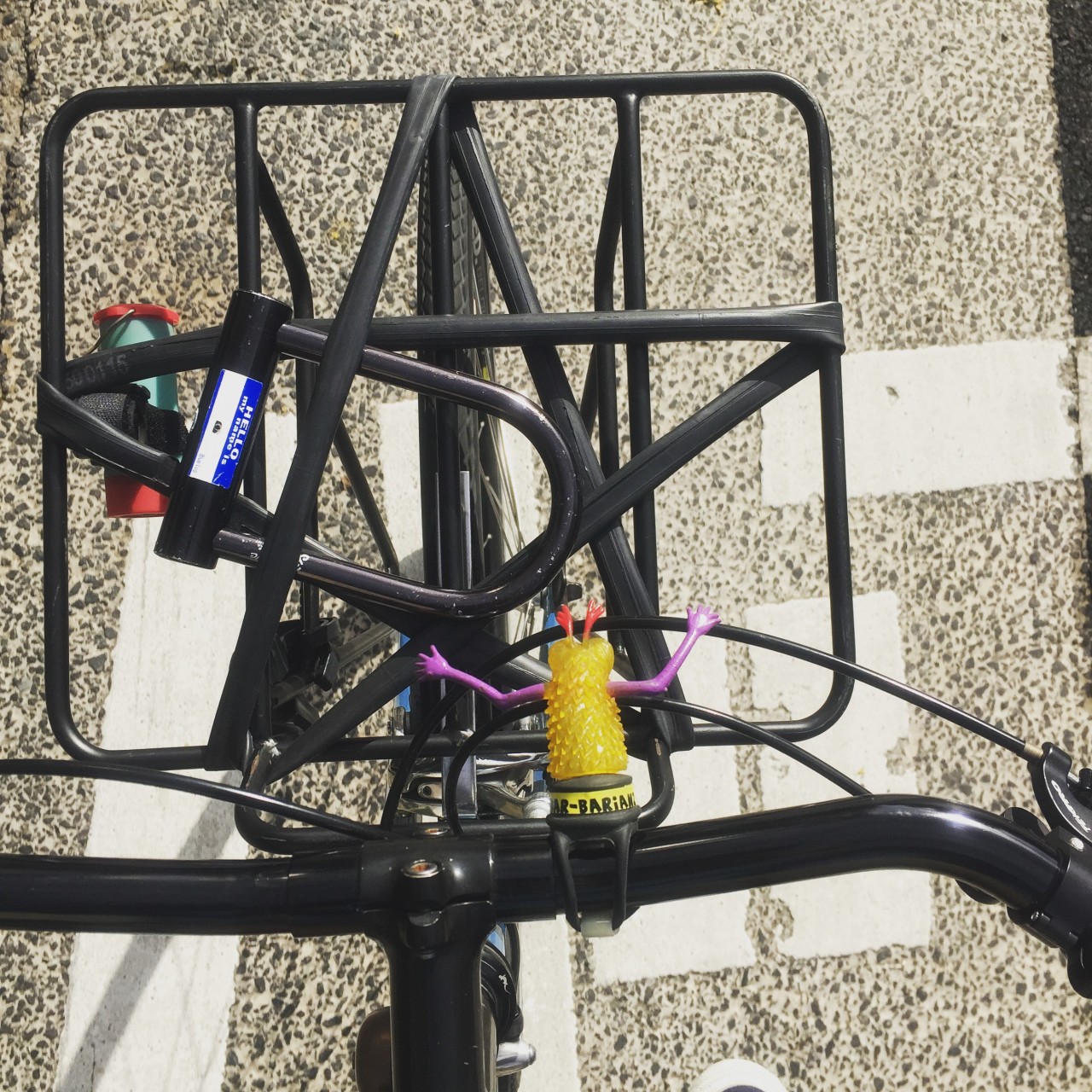 SOMA* porteur rack deluxe stainless (chrome/stainless) - BLUE LUG