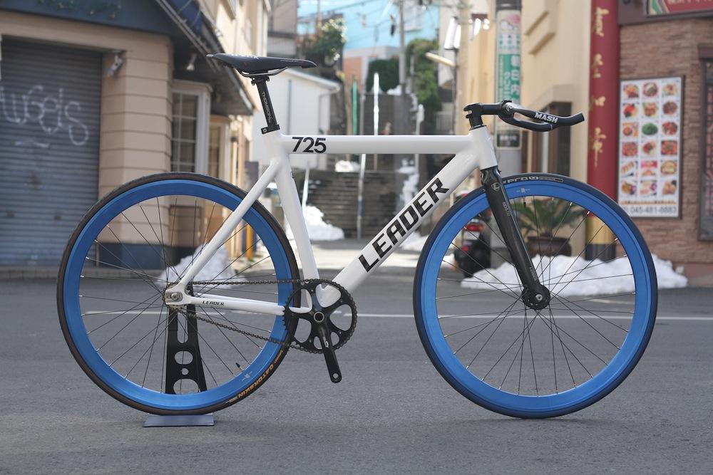 LEADER BIKE 725TR BLUE WHEEL CUSTOM | ブローチャーズ - BROTURES