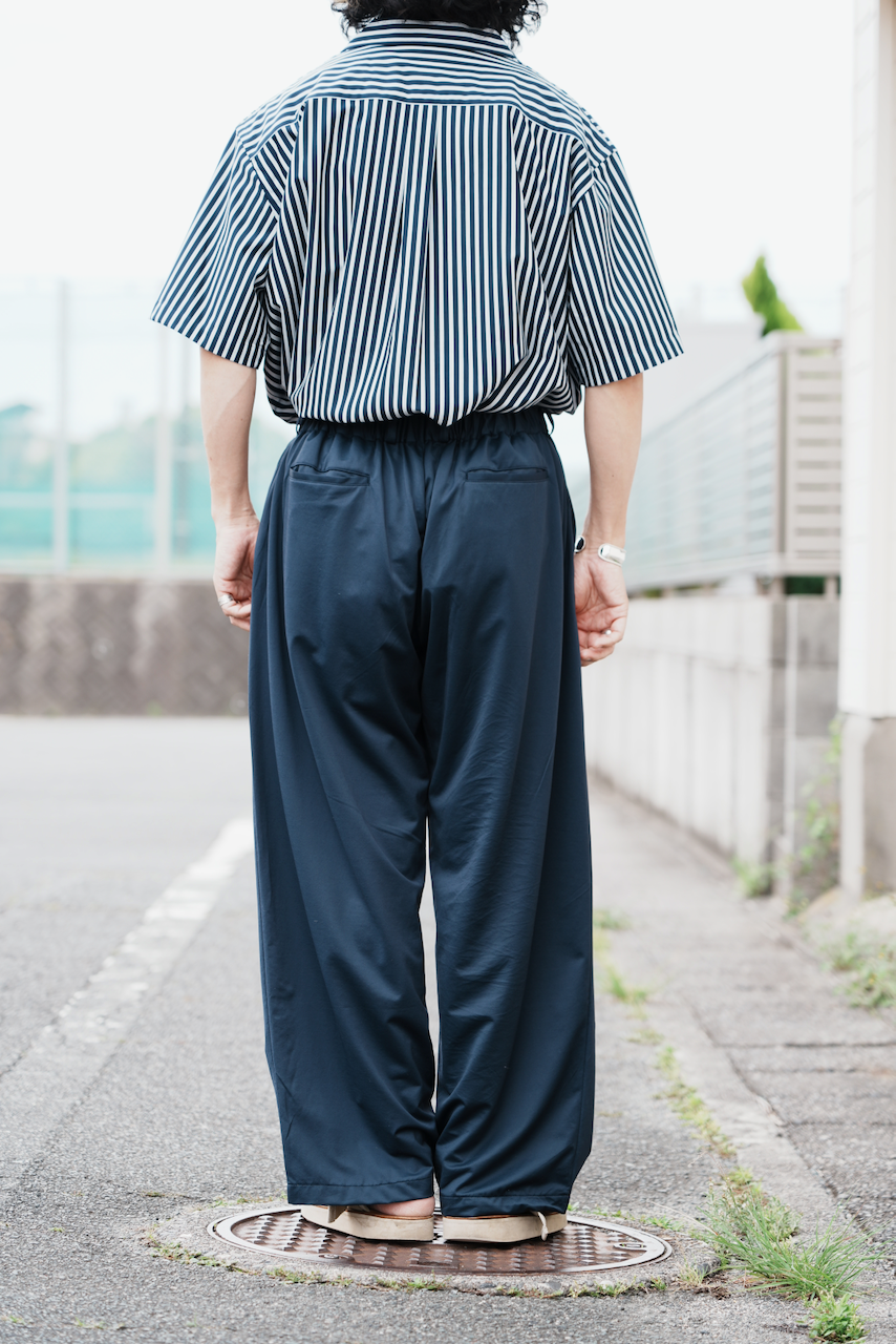 KANEMASA PHIL. 「46G Atmosphere Stripe Open Collar SS Shirt」