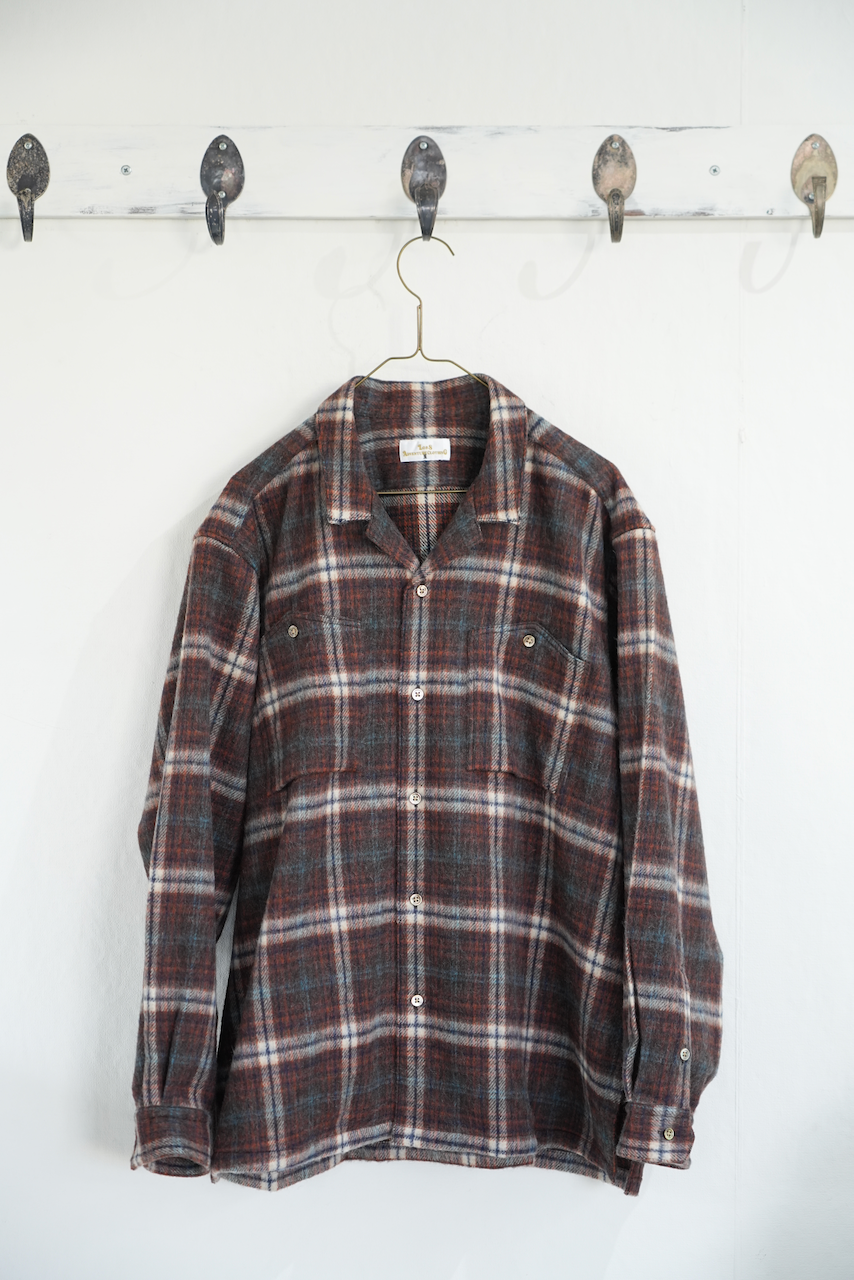 LOBS ADVENTURE CLOTHING・C2 HD SHIRT LS BROWN