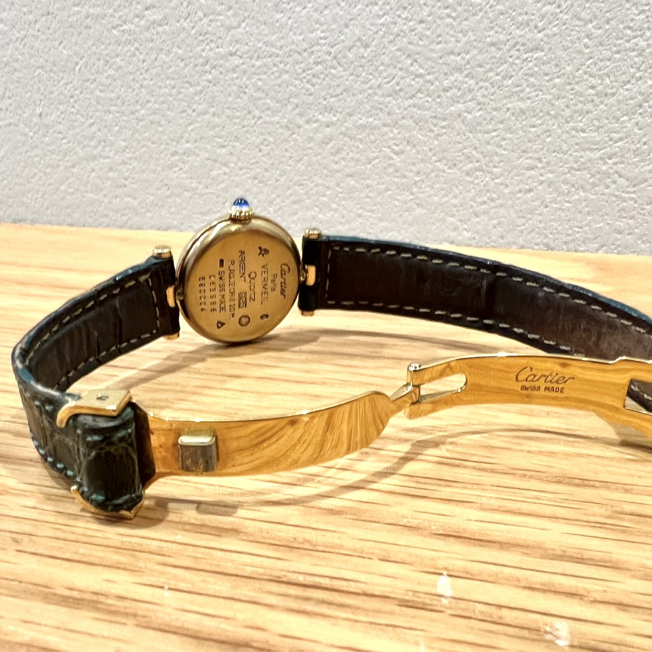 Cartier(カルティエ) ヴァンドーム】のベルト交換を行いました