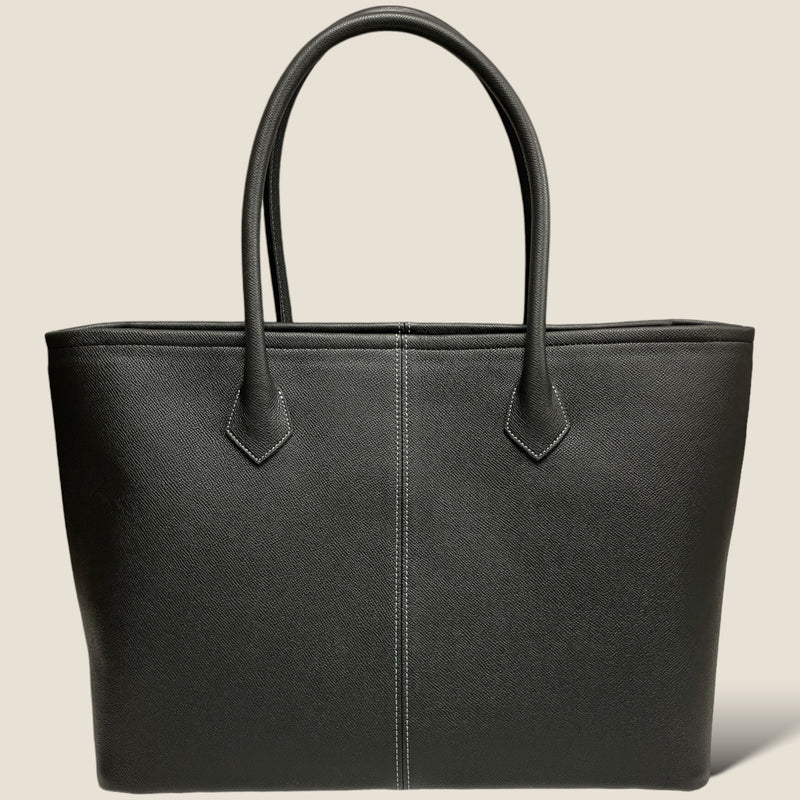 フレンチカーフ] ロワイヤルLトートバッグcolor：ブラック【受注生産