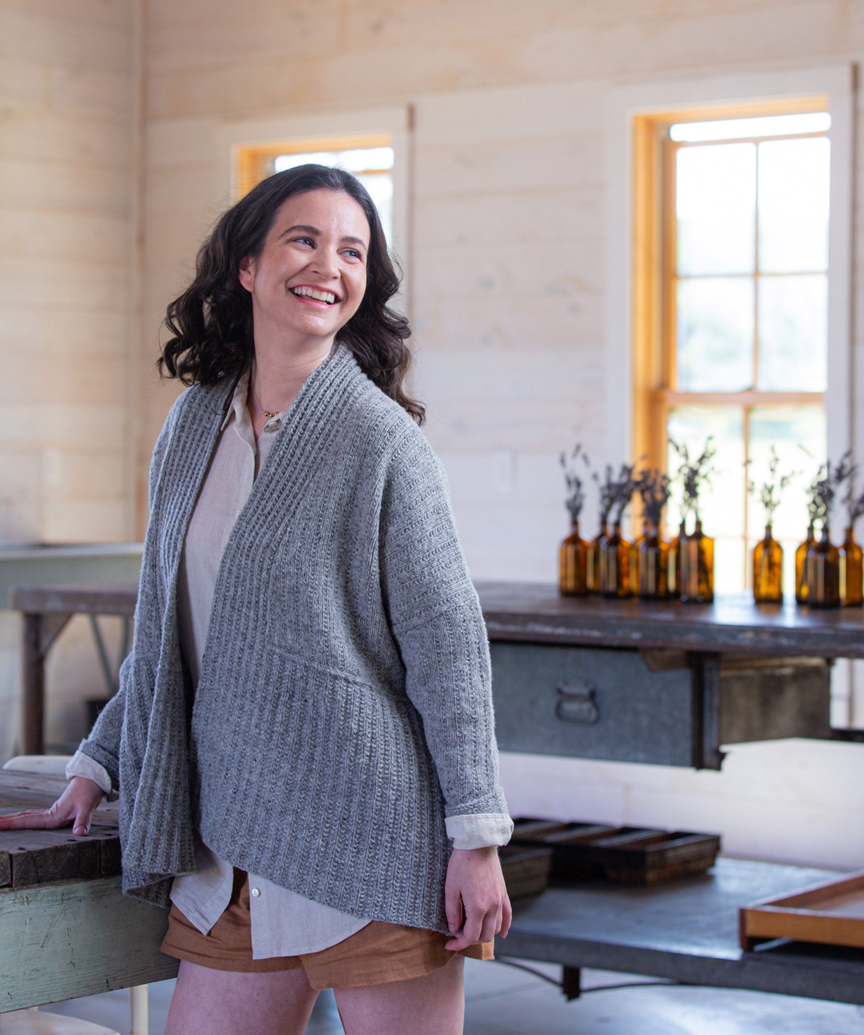 Woodfords Cardigan | Knitting Pattern by Elizabeth Doherty