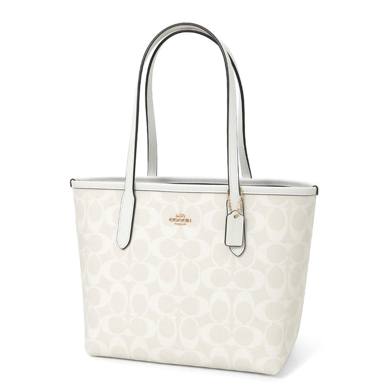 Brandol / COACH コーチ トートバッグ シグネチャー コーテッド