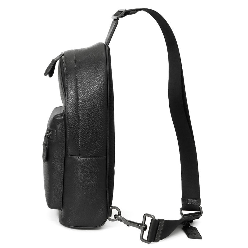 Brandol / COACH コーチ ボディバッグ レザー 縦型 ウエスト パック