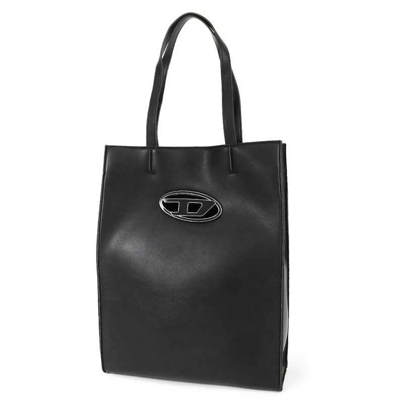 Brandol / DIESEL ディーゼル トートバッグ Dロゴ 縦型トート ブラック
