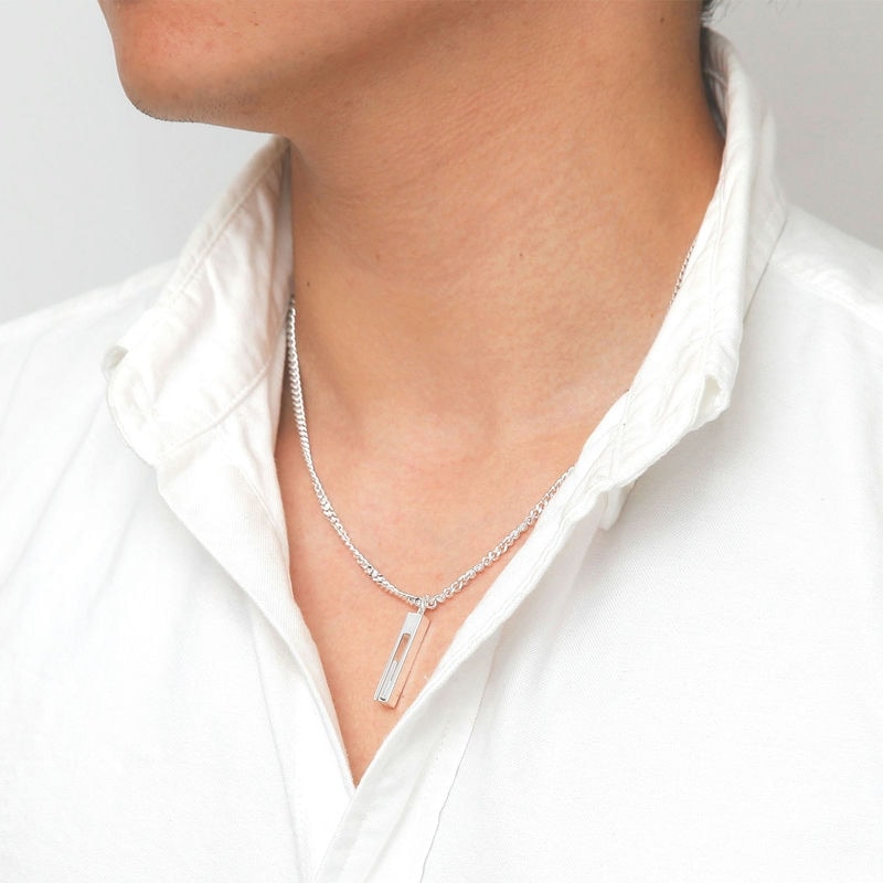 Brandol / GUCCI グッチ ネックレス スモールGモチーフ Gバー プレート